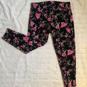 Floral leggings